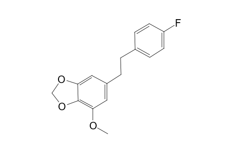 6-(4-Fluorophenethyl)-4-methoxybenzo[d][1,3]dioxole