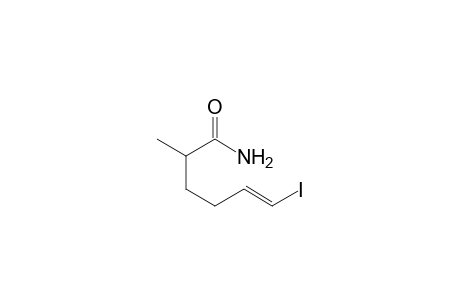 (E)-6-Iodo-2-methylhex-5-enamide