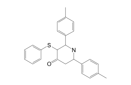 2,6-DI-(PARA-METHYLPHENYL)-3-(PHENYLTHIO)-PIPERIDIN-4-ONE