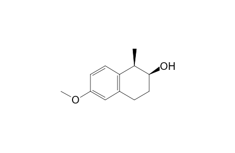cis-6-Methoxy-1-methyl-1,2,3,4-tetrahydro-2-naphthol