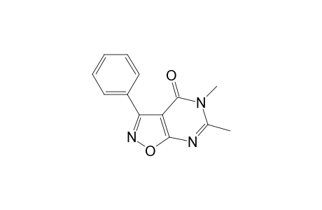 5,6-dimethyl-3-phenylisoxazolo[5,4-d]pyrimidin-4(5H)-one