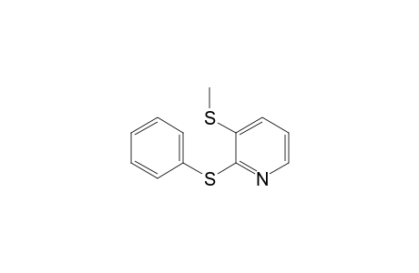 3-Methylthio-2-phenylthiopyridine