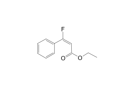 (E)-Ethyl 3-phenyl-3-fluoro-2-propenoate