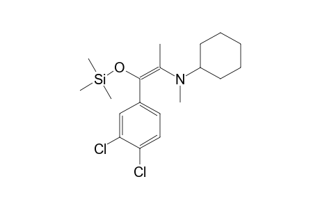 3,4-Dichloro-N,N-cyclohexylmethylcathinone TMS