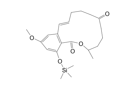 1H-2-Benzoxacyclotetradecin-1,7(8H)-dione, 3,4,5,6,9,10-hexahydro-14-methoxy-3-methyl-16-[(trimethylsilyl)oxy]-, [S-(E)]-