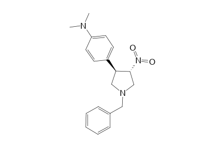 trans-N,N-Dimethyl-4-[(3R,4S)-4-nitro-1-(phenylmethyl)-3-pyrrolidinyl]benzenamine