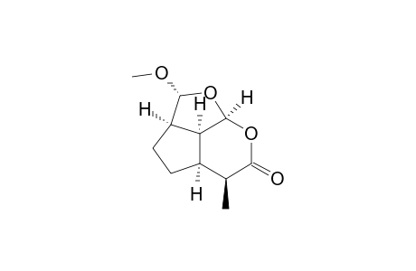 (2R,2aR,4aS,5S,7aS,7bS)-2-(Methoxy)-5-methyl-2a,3,4,4a,5,6,7a,7b-octahydro-2H-1,7-dioxacyclopenta[c,d]indene-6-one