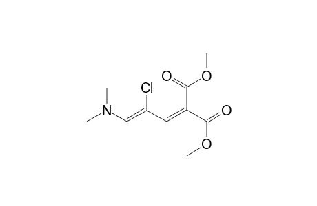Dimethyl 2-[(2Z)-2-chloro-3-(dimethylamino)-2-propenylidene]malonate