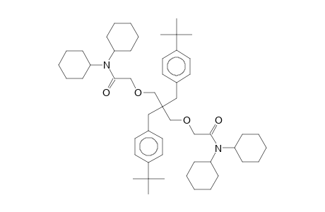 2-(2,2-Bis(4-tert-butylbenzyl)-3-[2-(dicyclohexylamino)-2-oxoethoxy]propoxy)-N,N-dicyclohexylacetamide