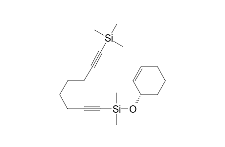 1-(Trimethylsilyl)-8-{[( cyclohex-2'-enyl)oxy]dimethylsilyl}hepta-1,7-diyne