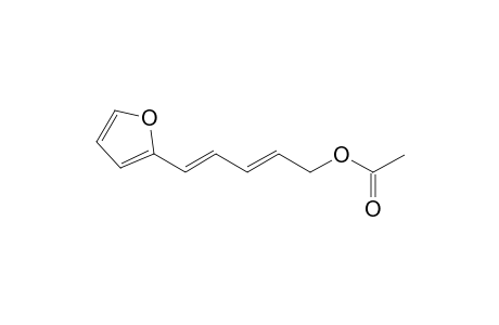 (2E,4E)-5-(furan-2-yl)penta-2,4-dien-1-yl acetate