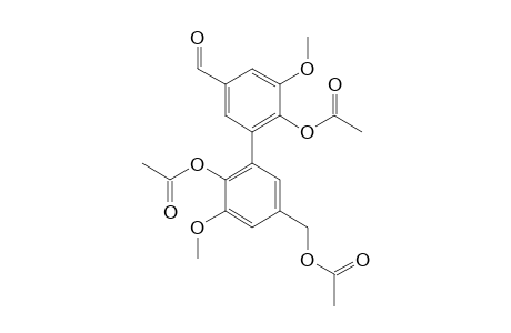 TRIACETATE-OF-5-CARBOXALDEHYDE-5'-HYDROXYMETHYL-3,3'-DIMETHOXY-2,2'-BIPHENYL-DIOL