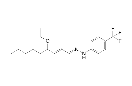 (E)-1-[(E)-4-Ethoxynon-2-enylidene]-2-[4-(trifluoromethyl)phenyl]-hydrazine