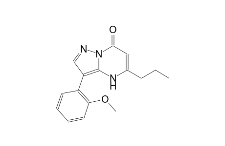 3-(2-methoxyphenyl)-5-propylpyrazolo[1,5-a]pyrimidin-7(4H)-one