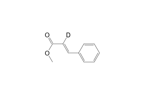 2-Propenoic-2-D acid, 3-phenyl-, methyl ester