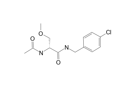 (R)-N-(4'-CHLORO)-BENZYL_2-ACETAMIDO-3-METHOXYPROPIONAMIDE