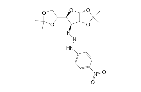 .alpha.-D-Glucofuranose, 3-deoxy-1,2:5,6-bis-O-(1-methylethylidene)-3-[3-(4-nitrophenyl)-1-triazenyl]-