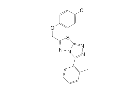 4-chlorophenyl [3-(2-methylphenyl)[1,2,4]triazolo[3,4-b][1,3,4]thiadiazol-6-yl]methyl ether