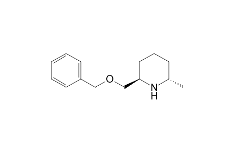 (2R,6S)-2-[(Benzyloxy)methyl]-6-methylhexahydropyridine
