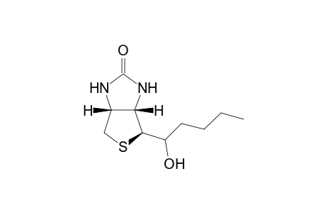 1H-Thieno[3,4-d]imidazol-2(3H)-one, tetrahydro-4-(1-hydroxypentyl)-, [3aS-[3a.alpha.,4.beta.(R*),6a.alpha.]]-