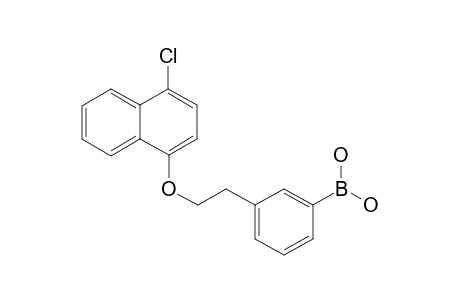 3-[(4'-Chloro-1-naphthyloxy)methyl]phenylboronic acid