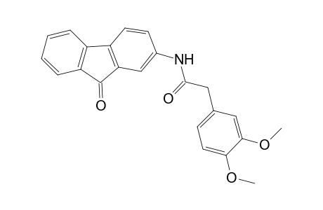 2-(3,4-Dimethoxyphenyl)-N-(9-oxo-9H-fluoren-2-yl)acetamide
