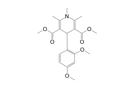 dimethyl 4-(2,4-dimethoxyphenyl)-1,2,6-trimethyl-1,4-dihydro-3,5-pyridinedicarboxylate