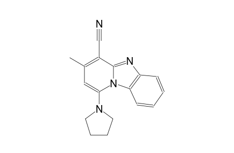 3-methyl-1-(1-pyrrolidinyl)pyrido[1,2-a]benzimidazole-4-carbonitrile