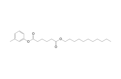 Adipic acid, 3-methylphenyl undecyl ester