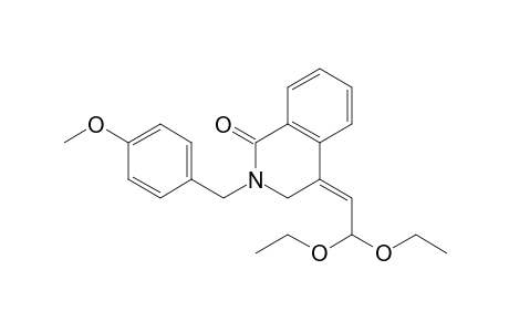 (4Z)-4-(2,2-diethoxyethylidene)-2-p-anisyl-3H-isoquinolin-1-one