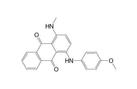 1-(4-Methoxyanilino)-4-(methylamino)anthracene-9,10-dione