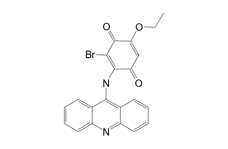 2-(ACRIDIN-9-YL-AMINO)-3-BROMO-5-ETHOXY-1,4-BENZOQUINONE