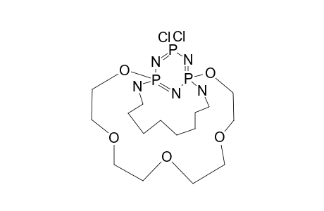 N3P3CL2[O(CH2CH2O)4][NH(CH2)8NH]