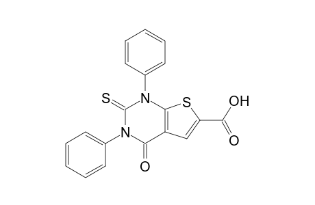 1,3-Diphenyl-1,3-dihydro-4-oxo-2-thioxo1H-thieno[2,3-d]pyrimidine-6-carboxyloic acid