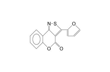 3-(2-Furyl)-chromeno(4,3-C)isothiazol-4-one