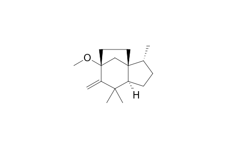 (1R,2R,5R,8R) 7-Methylene-2,6,6-trimthyl-8-methoxytricyclo[6.2.1.0(1,5)]undecane