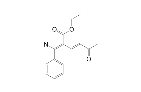 (2Z,4E)-2-AMINO-3-ETHOXYCARBONYL-1-PHENYLHEXADIEN-6-ONE