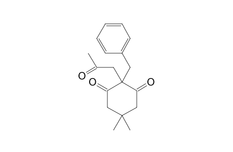 2-BENZYL-2-(2'-OXO)-PROPYL-5,5-DIMETHYL-CYCLOHEXA-1,3-DIONE
