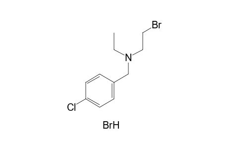 N-(2-BROMOETHYL)-p-CHLORO-N-ETHYLBENZYLAMINE, HYDROBROMIDE