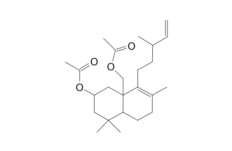 labda-7,13-diene-, labda-8,13-diene-, labda-7,14-diene-, and labda-8,14-diene-2,20-diyl diacetate mixture