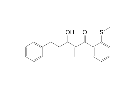 2-[1'-Hydroxy-3'-phenylpropyl]-1-[2"-(methylthio)phenyl]-propenone