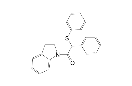 1-[phenyl(phenylsulfanyl)acetyl]indoline