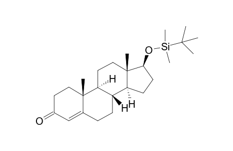 2,3,4-13C3-17.beta.-Butyldimethylsilyloxy-4-androsten-3-one