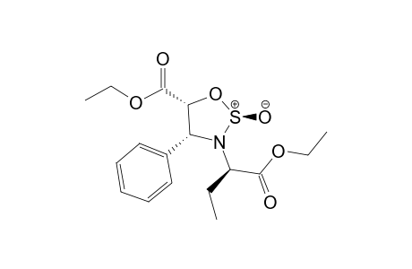 (2R,4R,5R)-5-Ethoxycarbonyl-3-(1-ethoxycarbonyl-1beta-ethyl)methyl-4-phenyl-1,2,3-oxathiazolidine-2-oxide