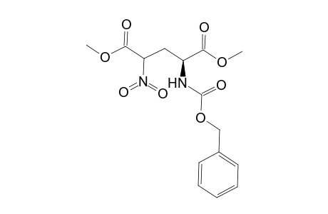 2-(benzyloxycarbonylamino)-4-nitro-glutaric acid dimethyl ester