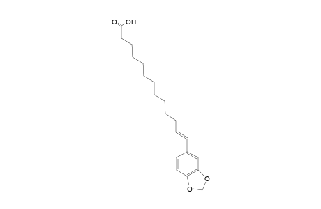 (12E)-13-(3',4'-Methylenedioxyphenyl)-12-tridecenoic acid