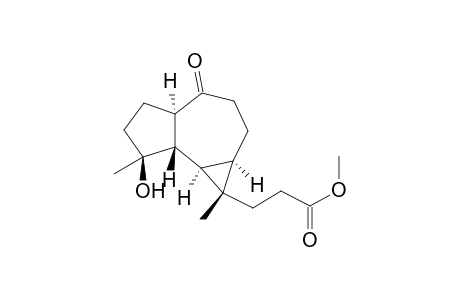 Methyl 3-((1S,1aR,4aR,7S,7aS,7bR)-7-hydroxy-1,7-dimethyl-4-oxodecahydro-1H-cyclopropa[e]azulen-1-yl)propanoate