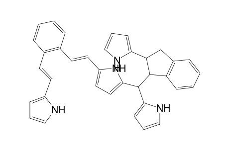 5-{2-pyrrolyl[2-(2-pyrrolyl)-1-indanyl]methyl]-2,2'-(1,2-phenylenedivinylene)dipyrrole