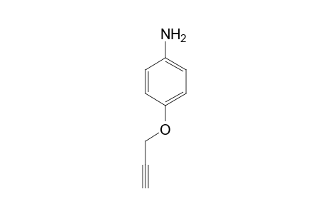 Aniline, p-(2-propynyloxy)-