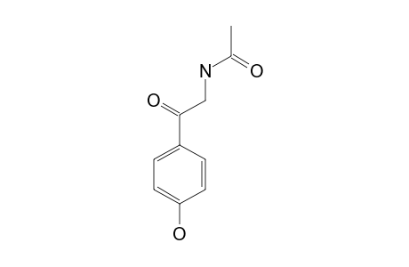 N-[2-(4-HYDROXYPHENYL)-2-OXOETHYL]-ACETAMIDE